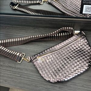 Metallic Crossbody Bag